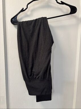 Jockey Black Kids Leggings with Ribbed Ankles